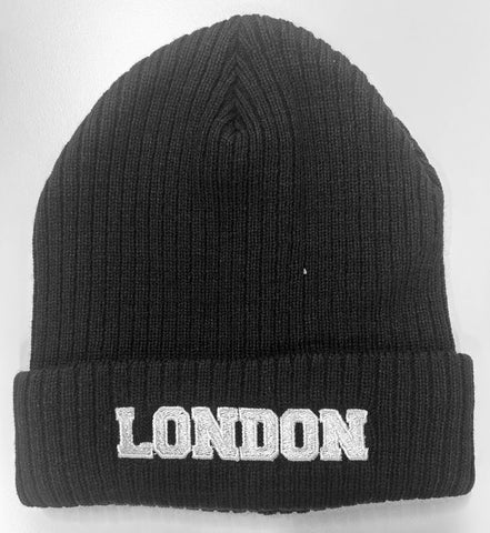 London Beanie Hat(Black)