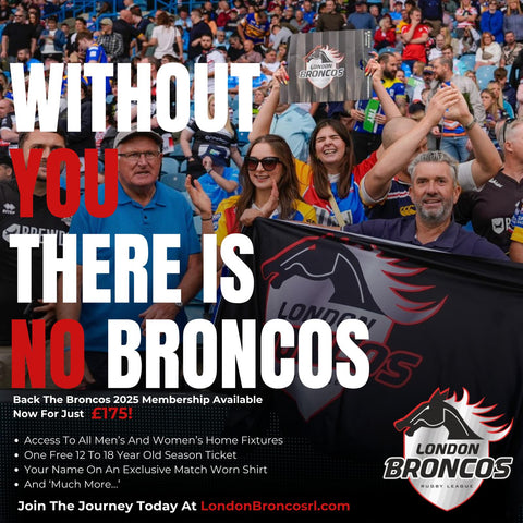 'Back The Broncos' 2025 Membership Package